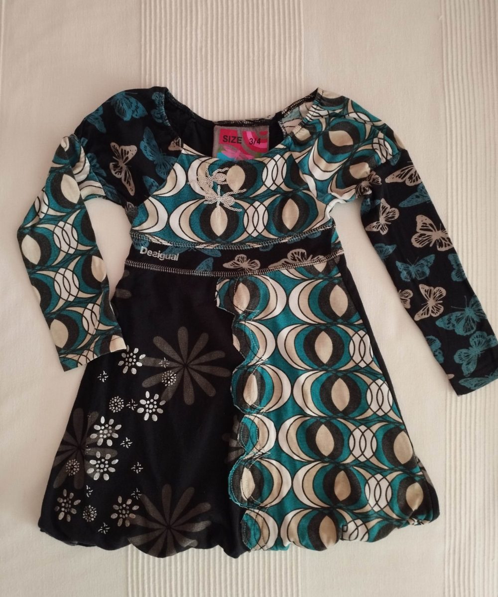 Vestido Desigual 3-4 anos