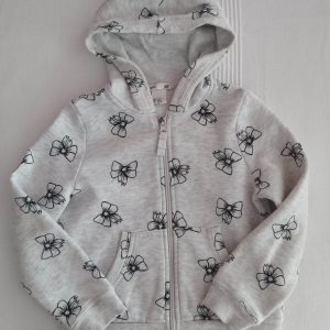 Hoodie lacinhos H&M - 5 anos