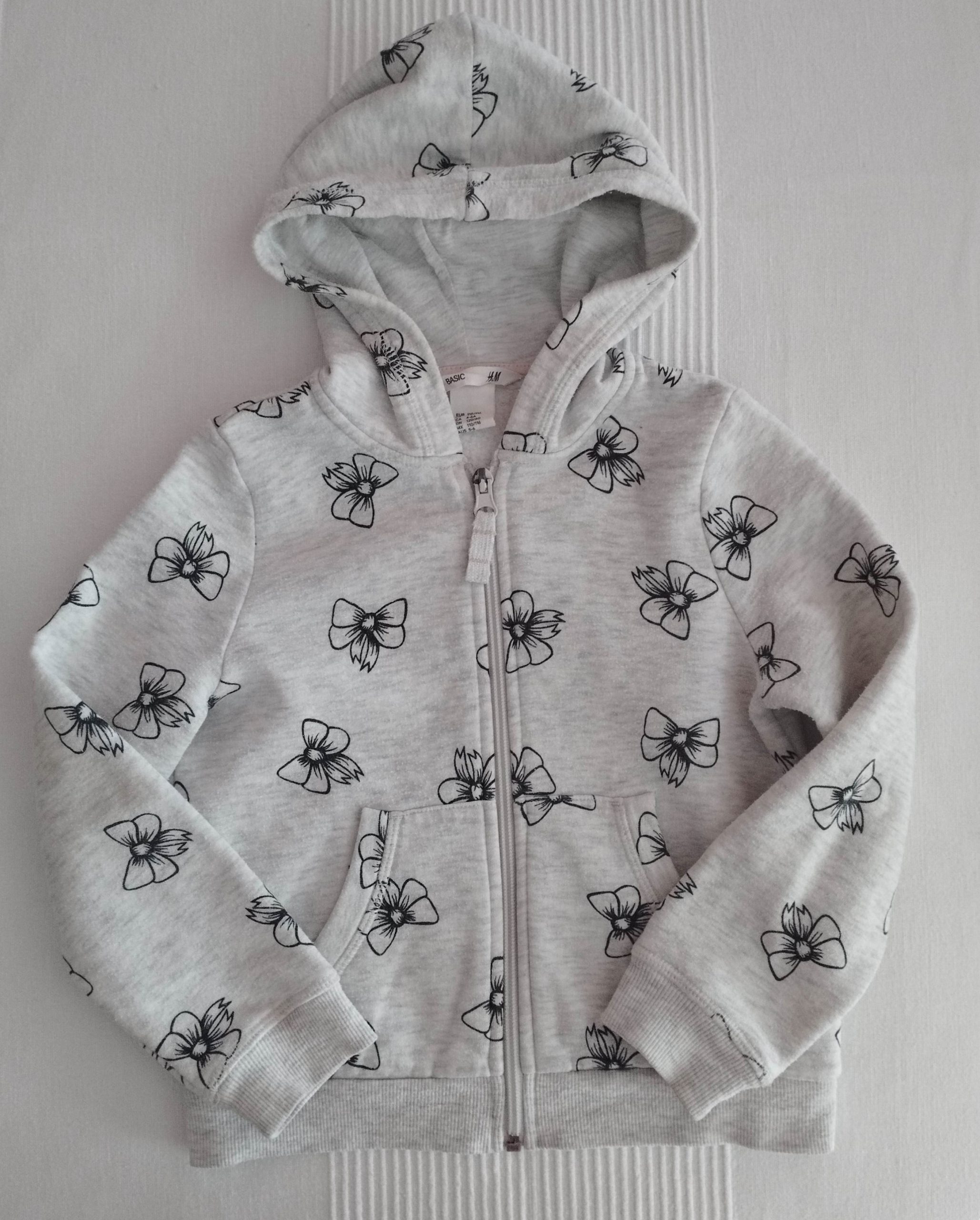 Hoodie lacinhos H&M - 5 anos